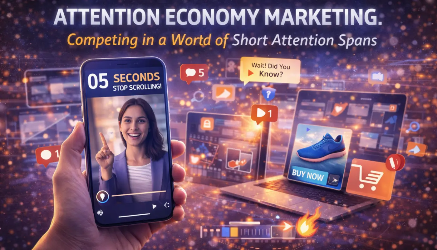 Attention Economy Marketing Competing In A World Of Short Attention Spans