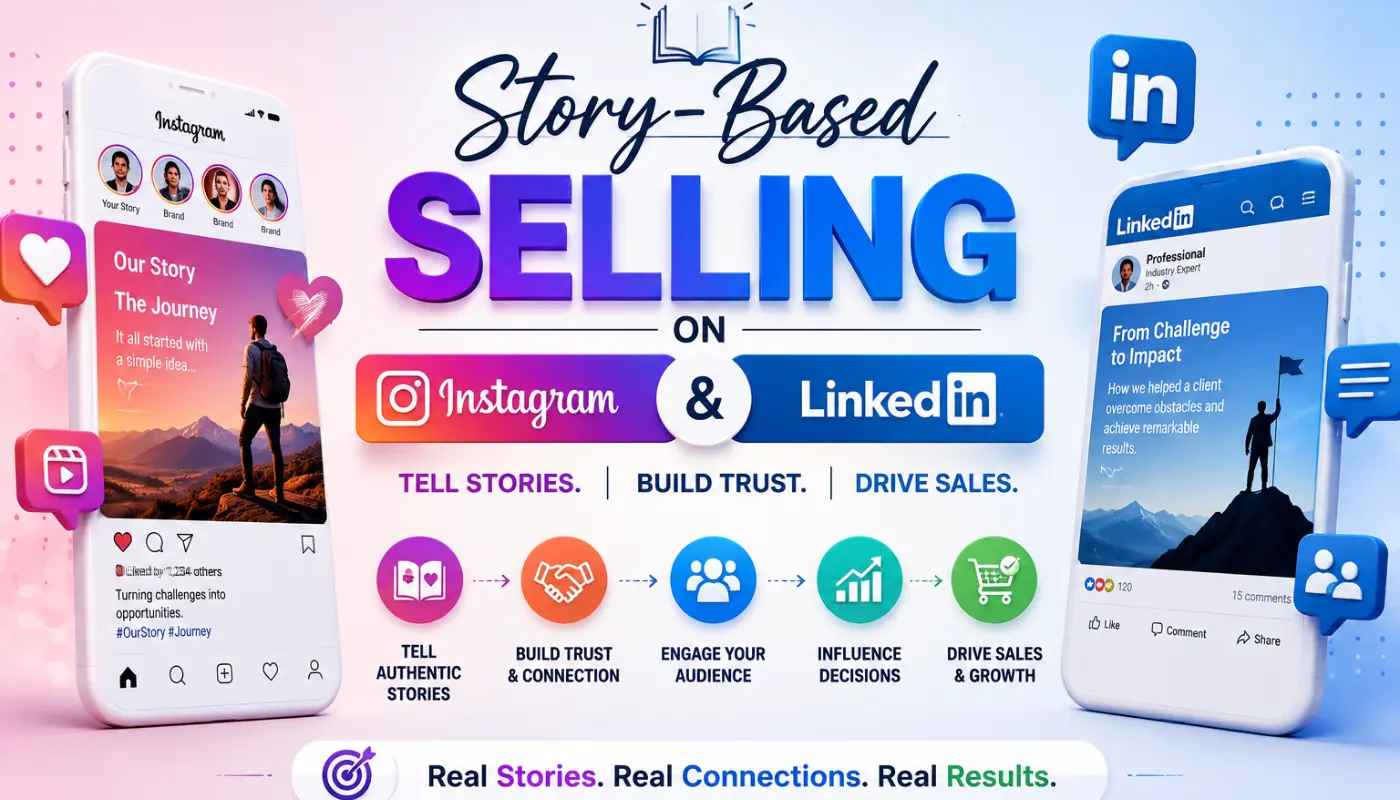 Story-based Selling On Instagram And Linkedin